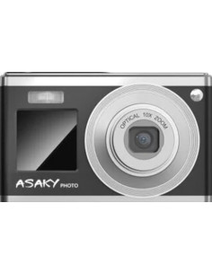 Photo Orbit X-10 Black - Dual Screen Compact Digital Camera